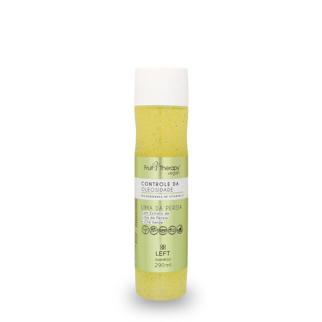 Kit Home Care Controle da Oleosidade Lima da Pérsia e Chá Verde Fruit Therapy Vegan (4 itens)