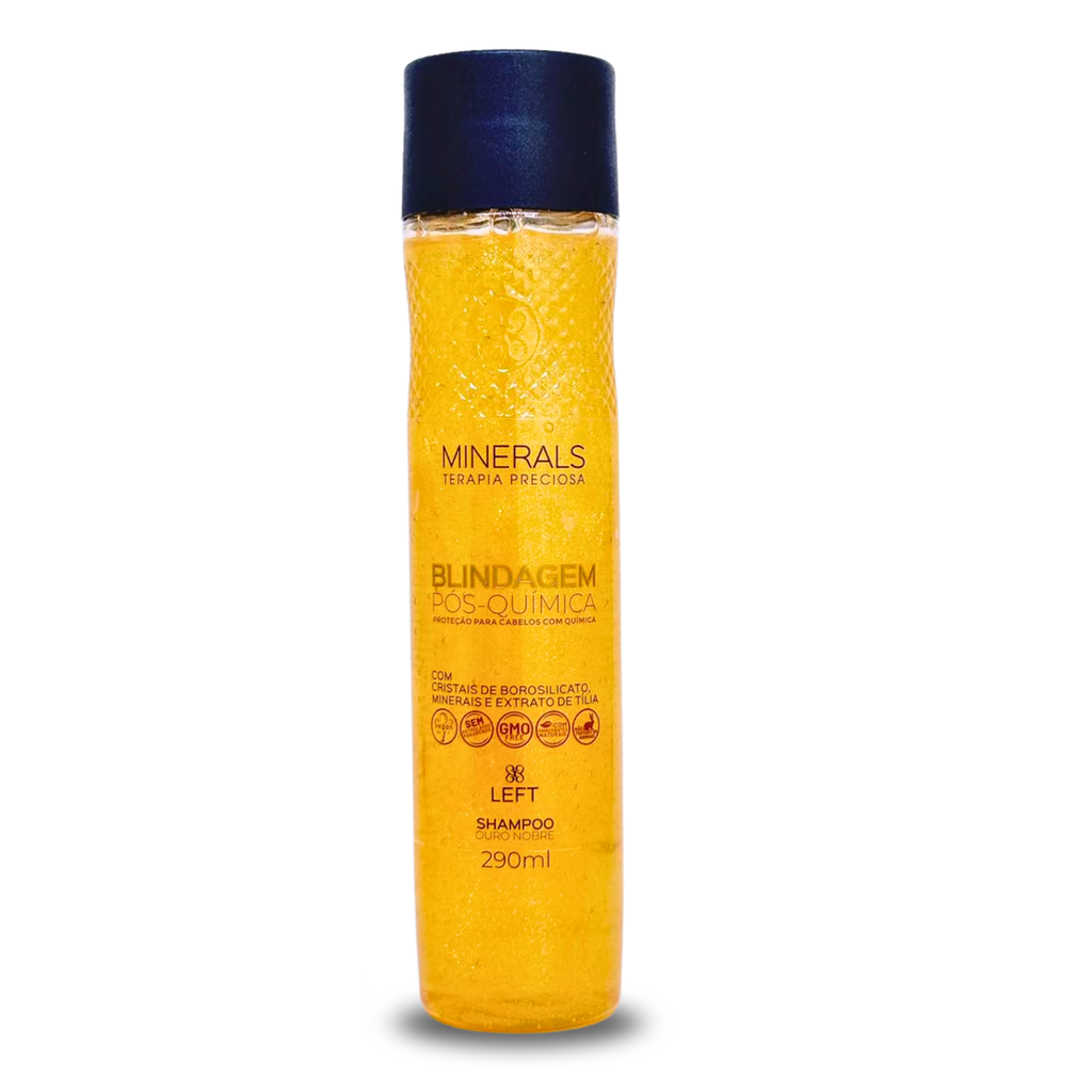Shampoo Blindagem Pós-Química 290ML - Ouro Nobre