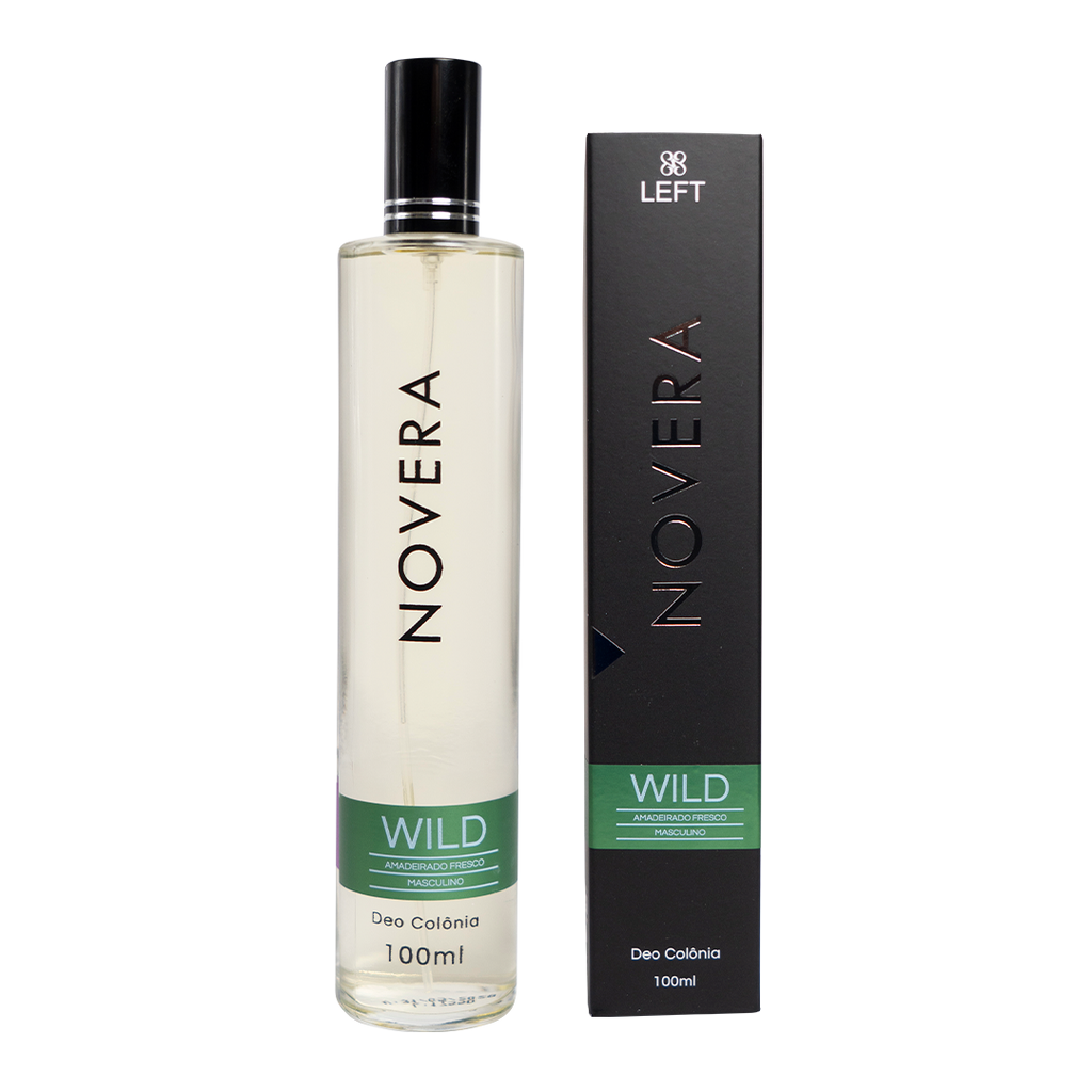 Novera Wild Deo Colônia Masculina 100ml