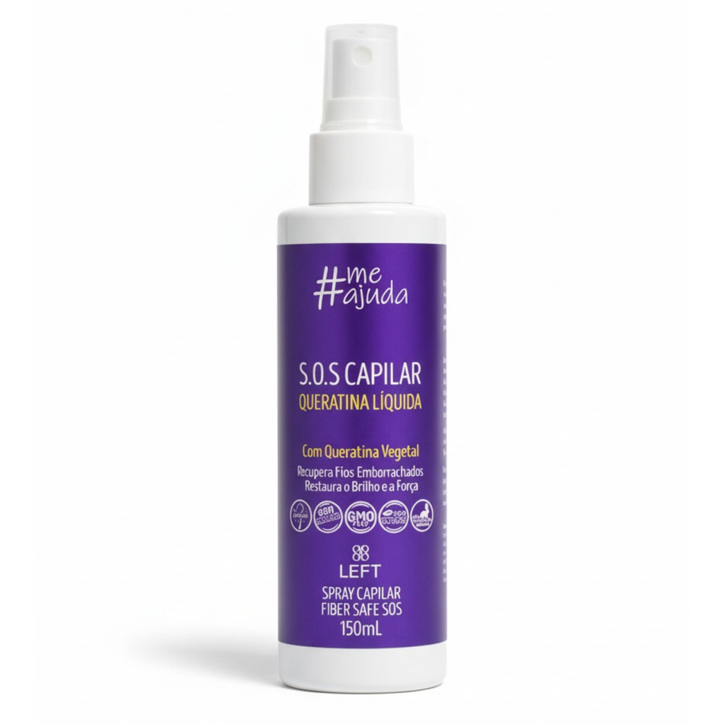 #MeAjuda Queratina Líquida SOS Capilar 150ml